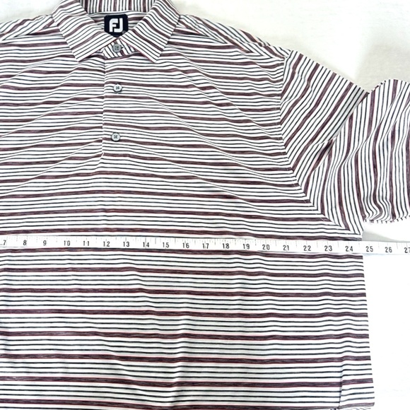 FootJoy Striped Traditional Fit Golf Polo XL (label shows L) -John Hall Cup 2018 - Picture 11 of 12